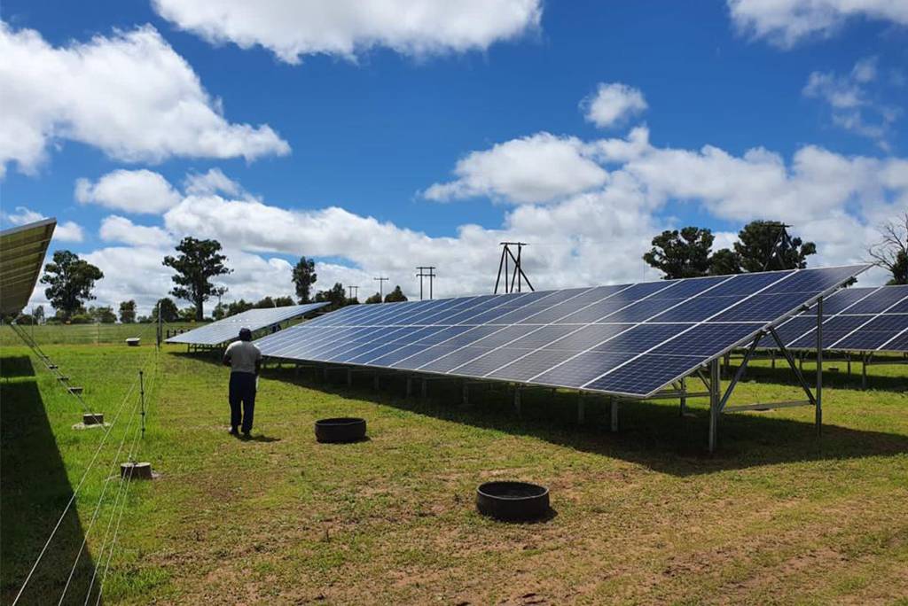 The Green Generation - Agriculture Solar Installation