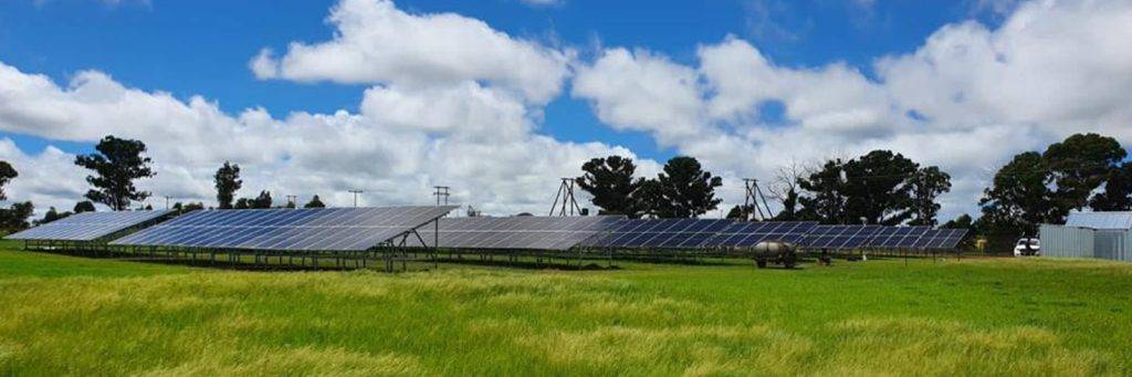 The Green Generation - Agriculture Solar Installation