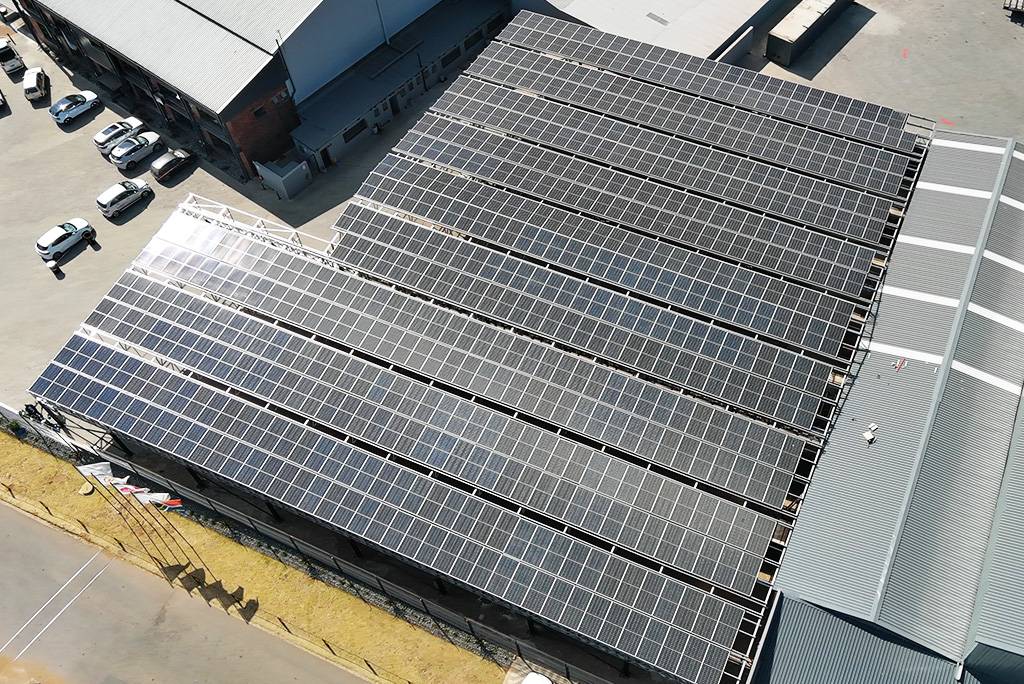 commercial solar installation